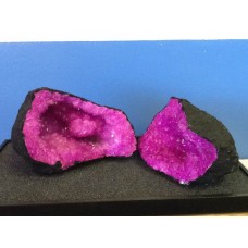 Large Dyed Geodes - Dark Lavender